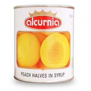 Đào ngâm Alcurnia 565g